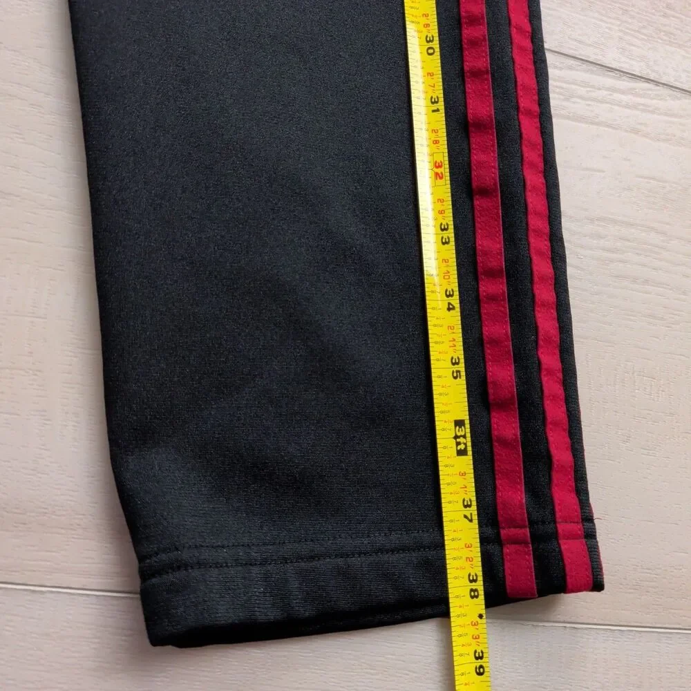 Adidas x United Arrows & Sons Track Pants Joggers Mens Large Black Red Stripes‎